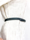 80s vintage thin velvet waist belt 💌 FREE SHIPPING