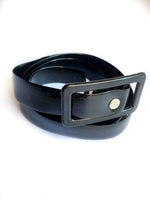 70s/80s vinyl belt with a matching plastic buckle 💌 FREE SHIPPING