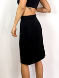 80s vintage Yves Saint Laurent wool pencil skirt